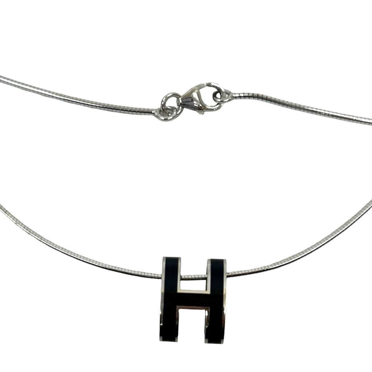 HERMES エルメス カージュドアッシュ Hキューブ ネックレス 3
