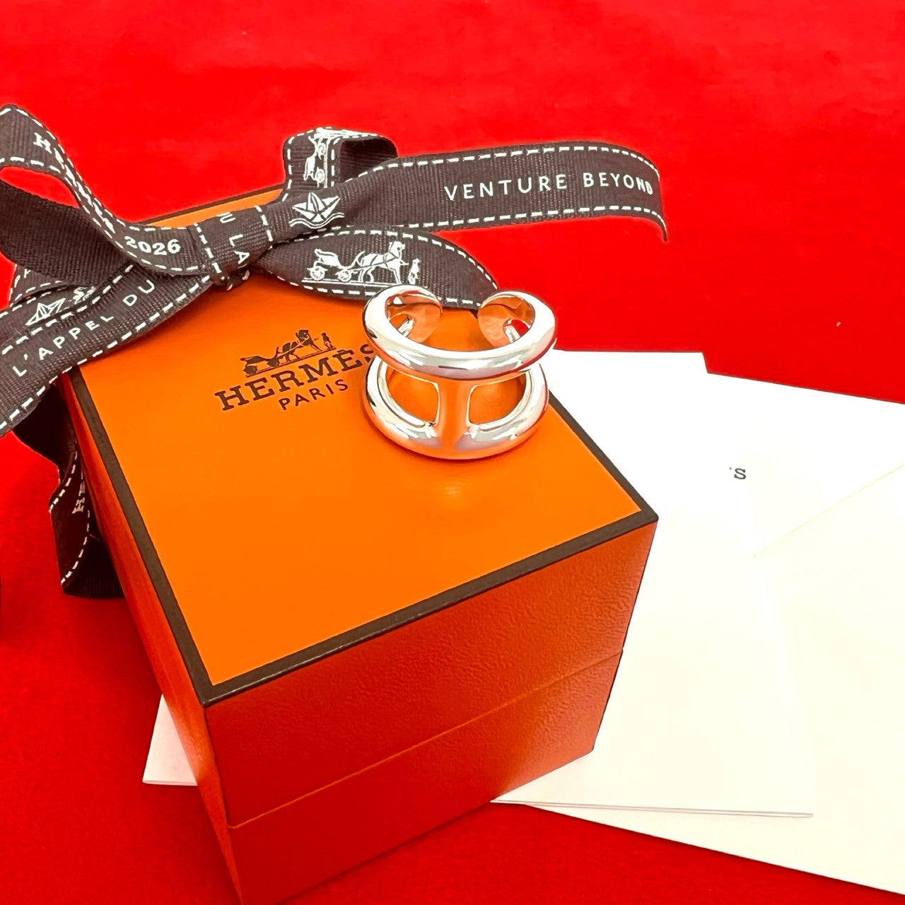 HERMES エルメス オスモズ GM リング 指輪
