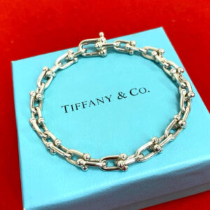 TIFFANY&Co. ティファニー ハードウェア スモールリンク ブレスレット 925