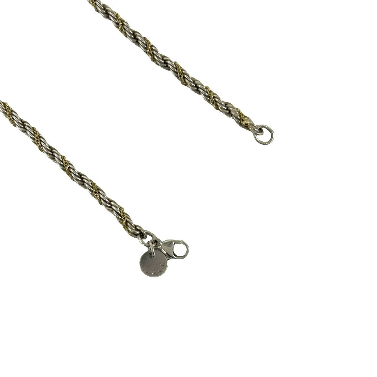 TIFFANY&Co. ティファニー (Vintage) ツイストロープ ブレスレット 925 K18 750YG 4