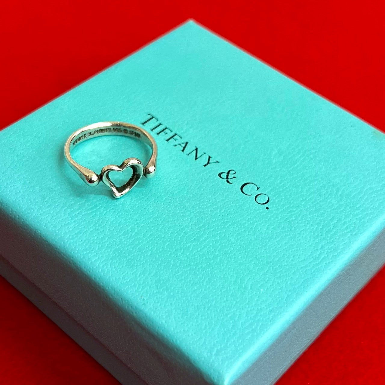 TIFFANY&Co. ティファニー エルサペレッティ オープンハート リング 指輪