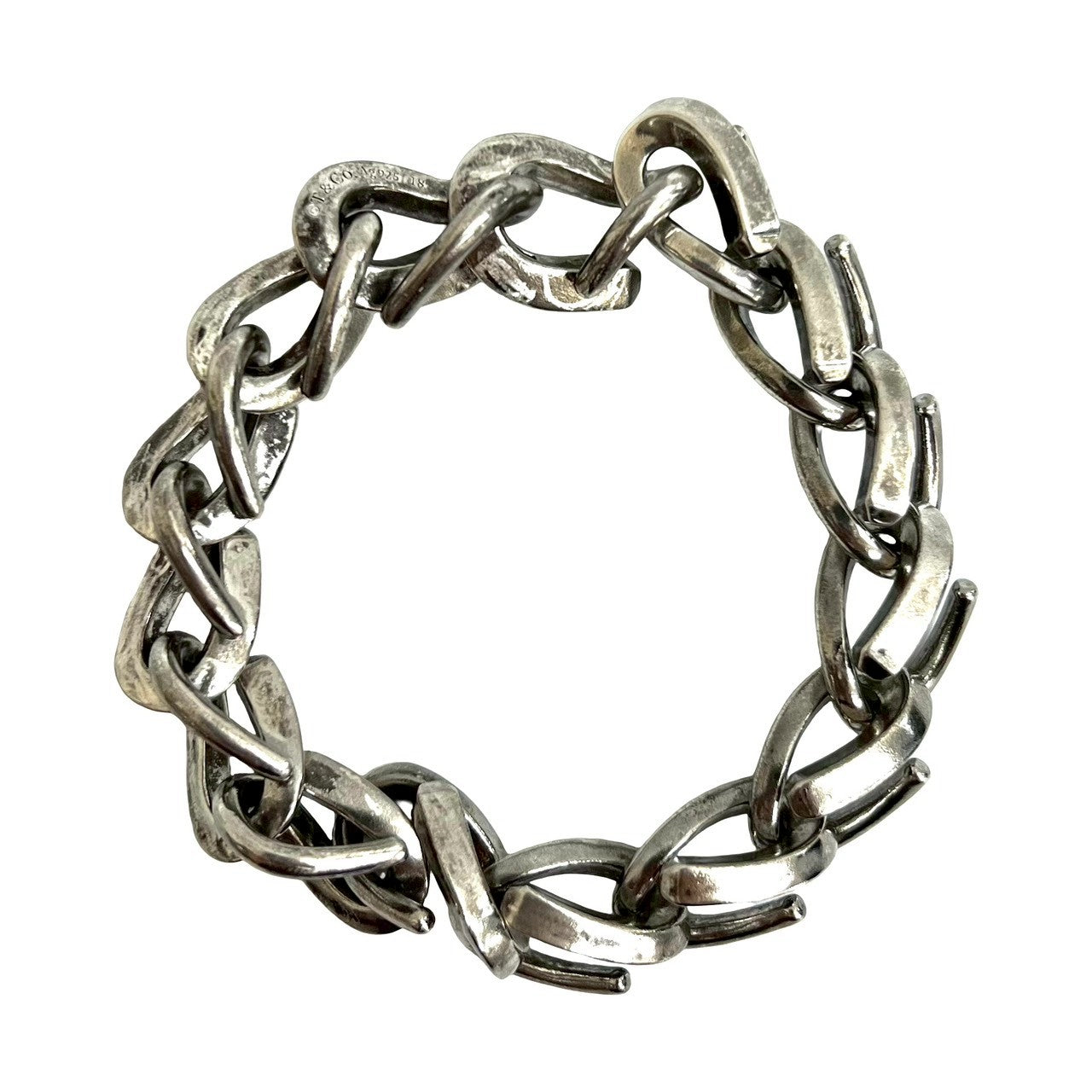 TIFFANY&Co. ティファニー フォージ ラージリンク ブレスレット 4