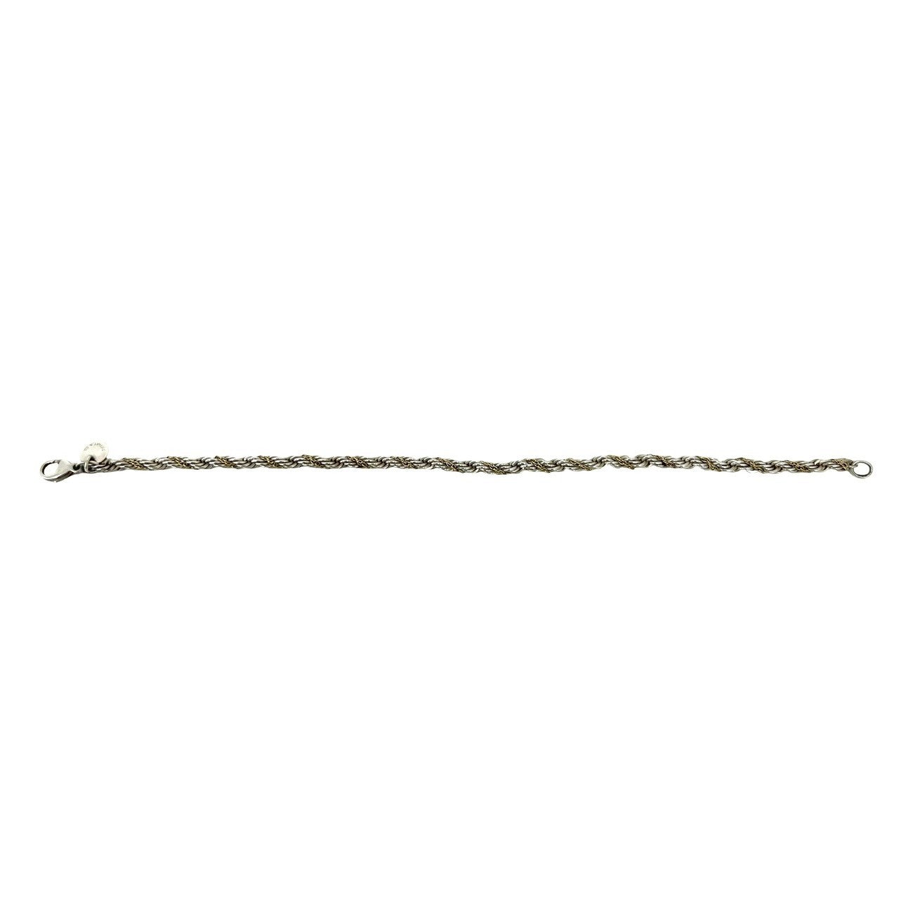 TIFFANY&Co. ティファニー (Vintage) ツイストロープ ブレスレット 925 K18 750YG 5