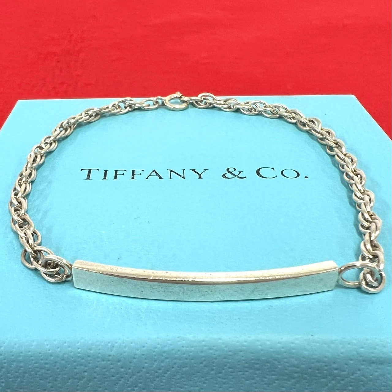 TIFFANY&Co. ティファニー (Vintage) ID ブレスレット