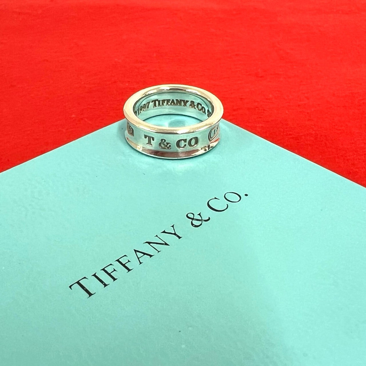 TIFFANY&Co. ティファニー (Vintage) 1837 ナロー リング 指輪