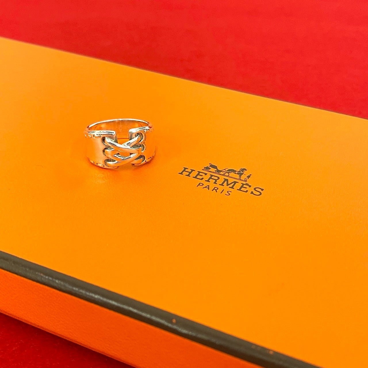 HERMES エルメス メキシコリング 指輪