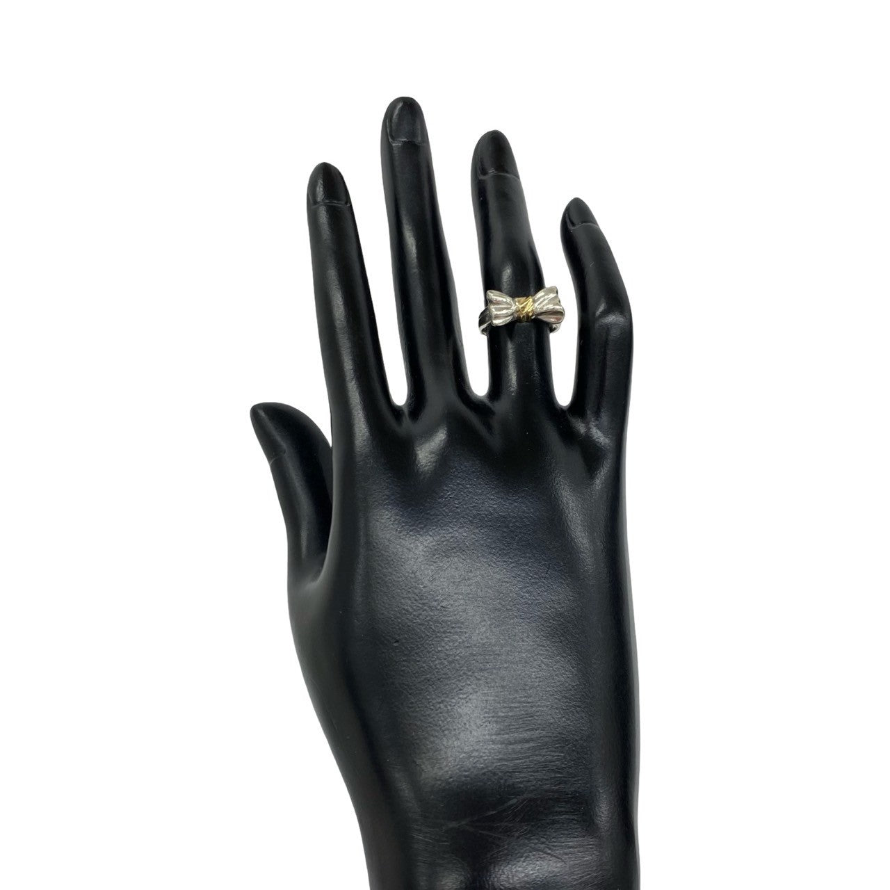 TIFFANY&Co. ティファニー (Vintage) リボン リング 925 K18 750YG 指輪 2