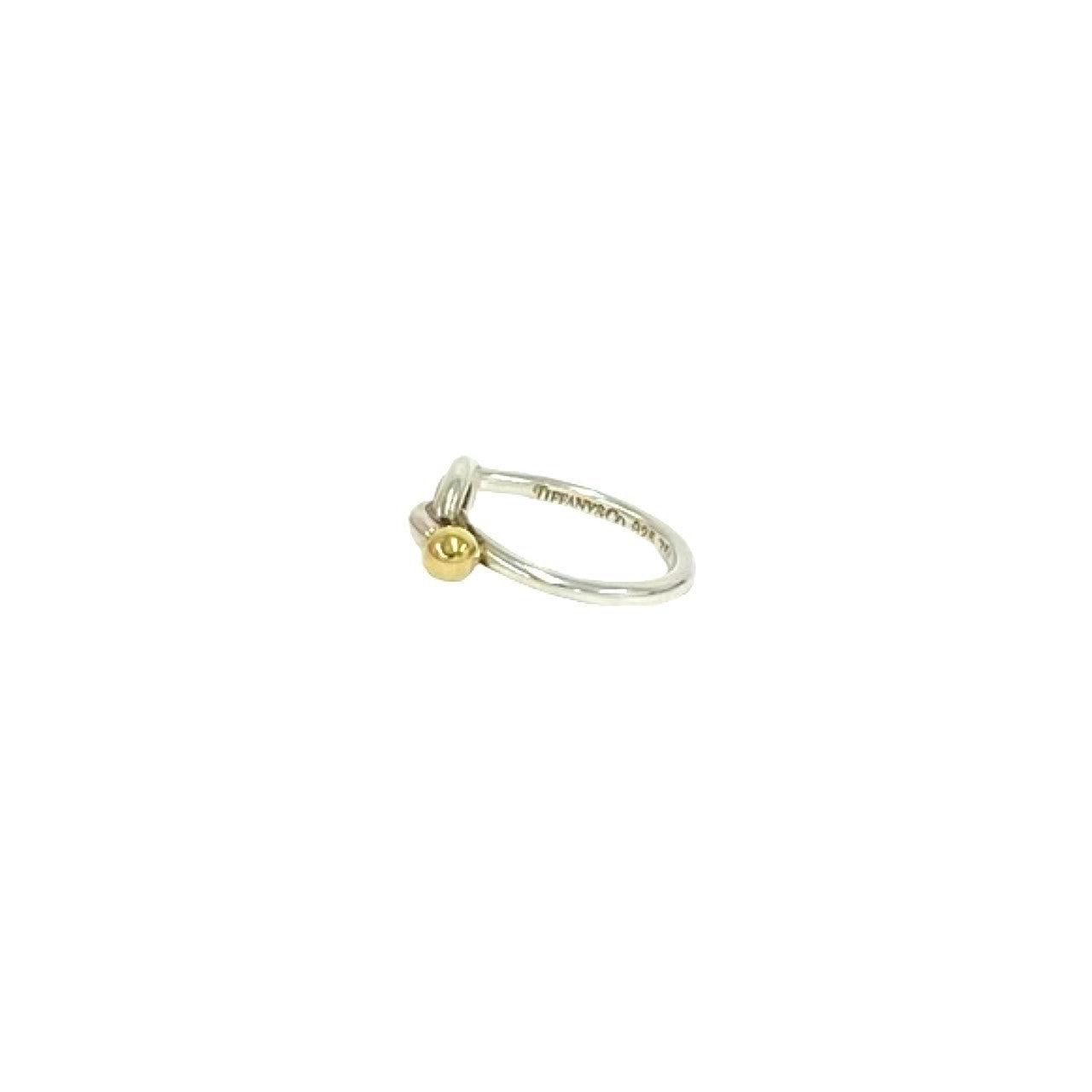 TIFFANY&Co. ティファニー ラブノット リング 925 K18 750YG 指輪 4