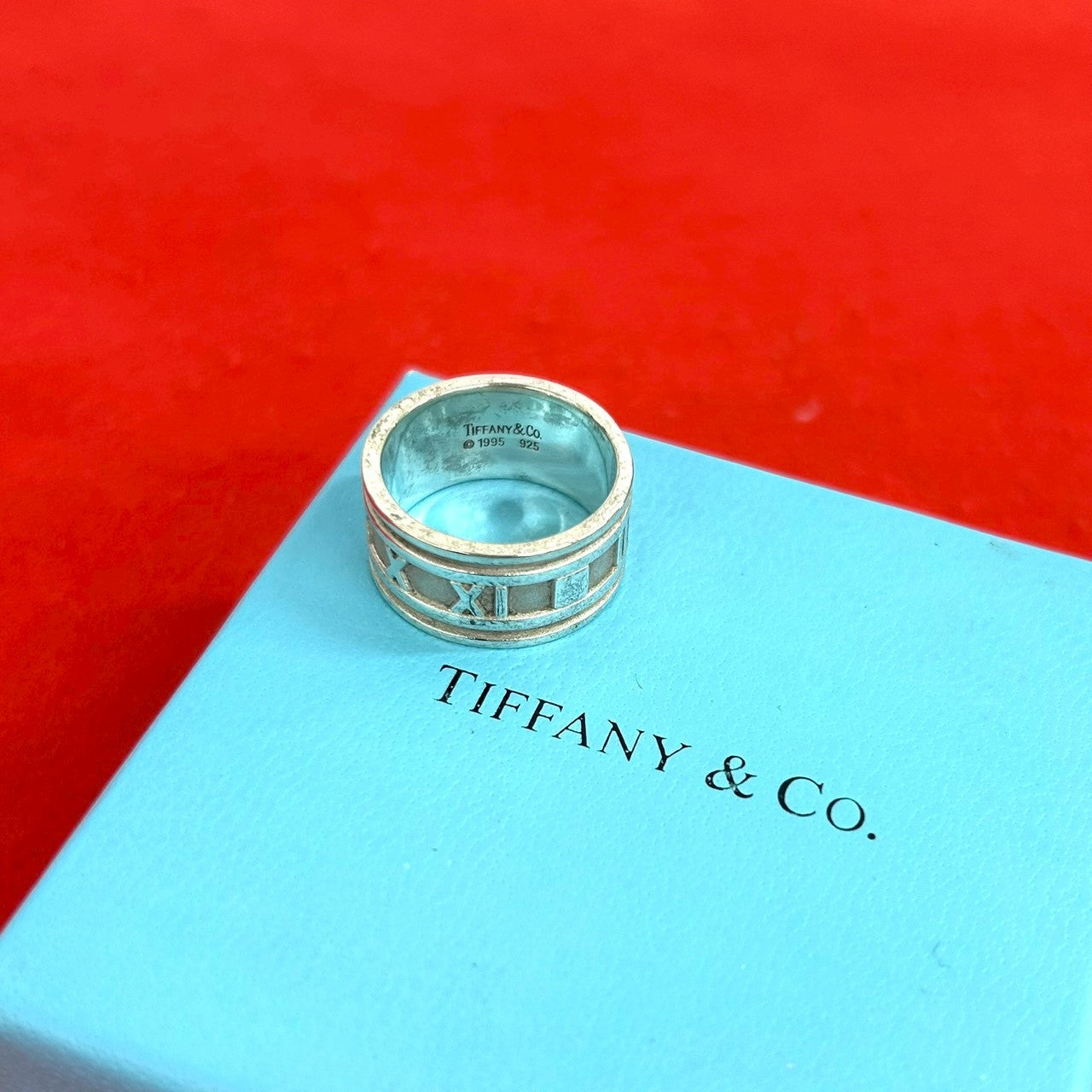 TIFFANY&Co. ティファニー (Vintage) アトラス ワイド リング 指輪