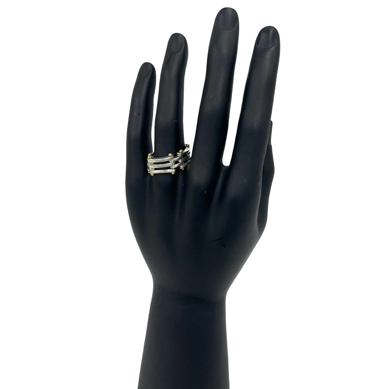 TIFFANY&Co. ティファニー (Vintage) ゲート リング 925 K18 750 指輪 2
