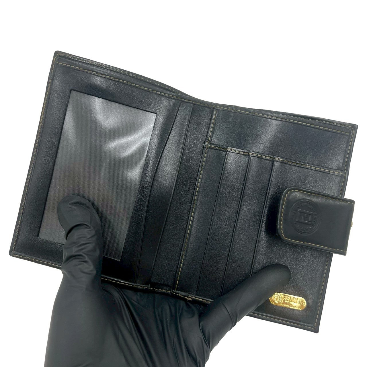 FENDI フェンディ (Vintage) ぺカン 二つ折り財布 7