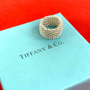 TIFFANY&Co. ティファニー サマセット メッシュ リング 指輪