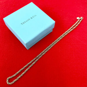 TIFFANY&Co. ティファニー (Vintage) ツイストロープ コンビ ネックレス