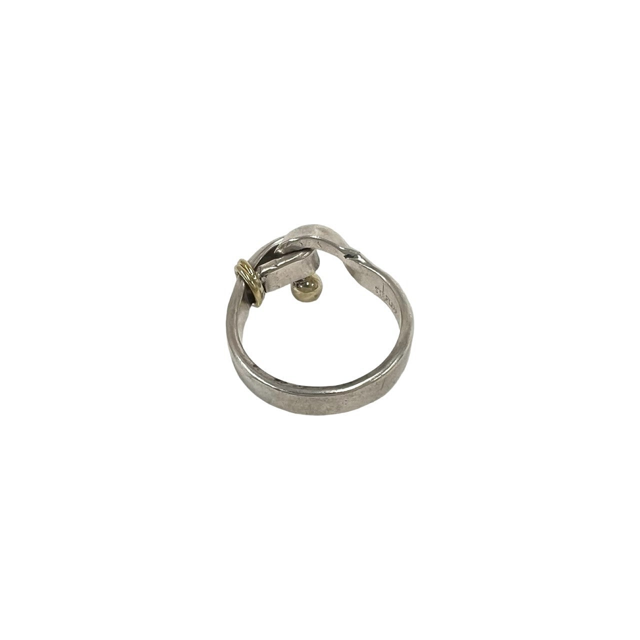 TIFFANY&Co. ティファニー (Vintage) フック&アイ リング 指輪 12号 925 K18 750YG 6