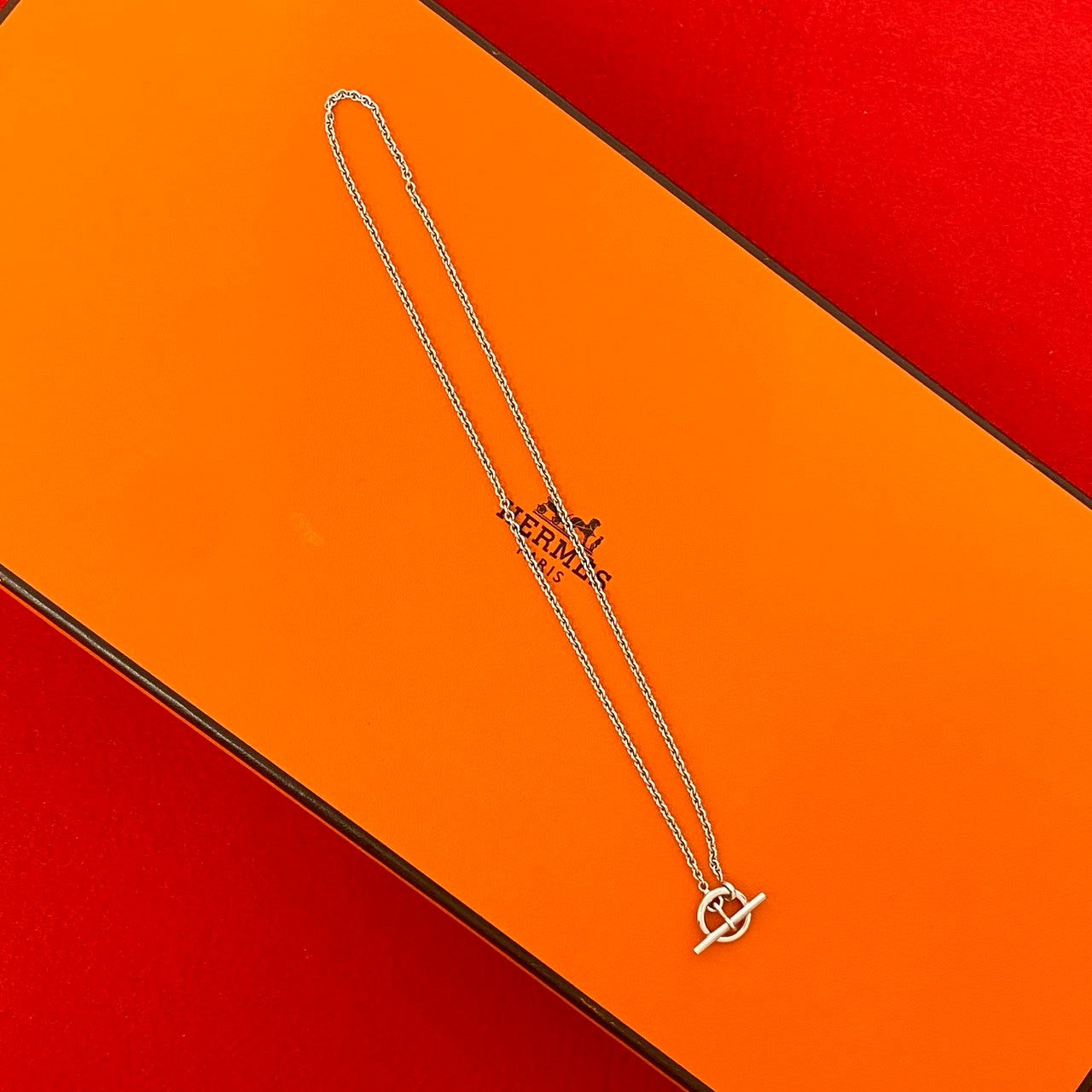 HERMES エルメス エシャペ ネックレス