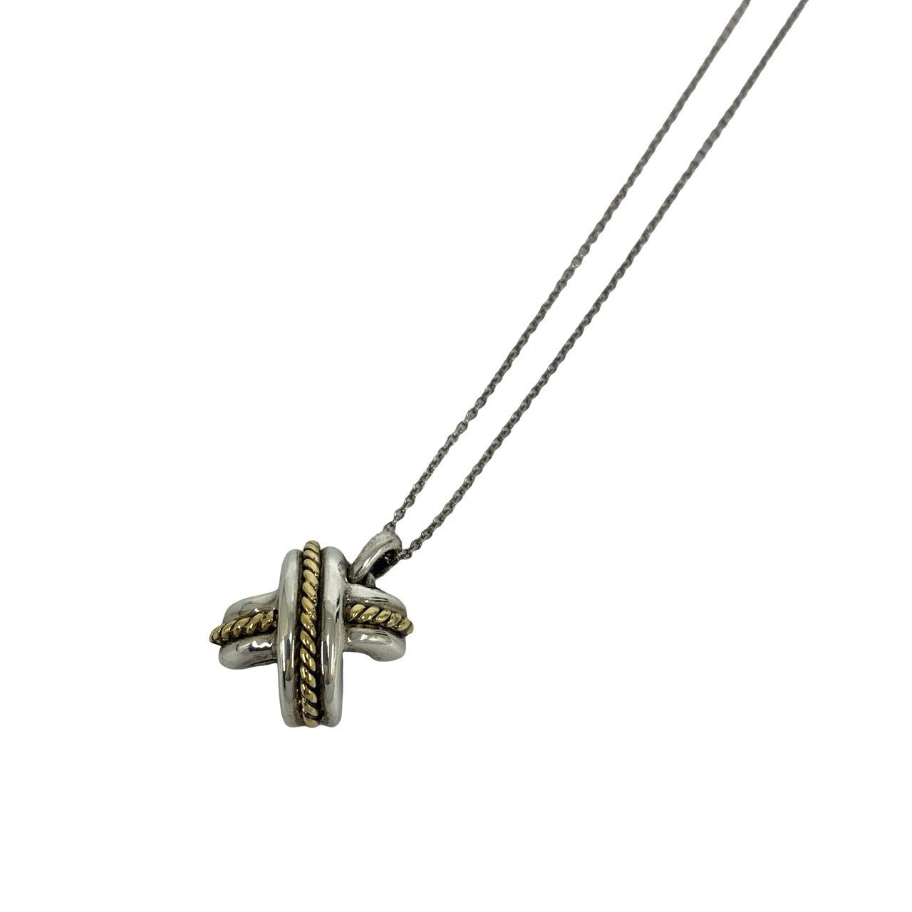 TIFFANY&Co. ティファニー (Vintage) シグネチャー ネックレス 950 K18 750YG 4