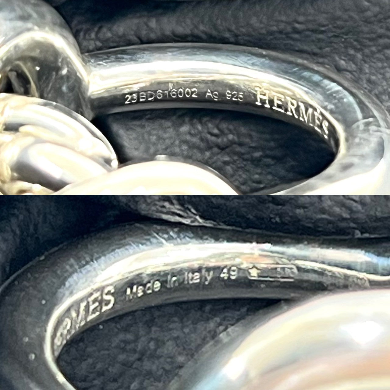 HERMES エルメス クロワゼット リング 指輪 3
