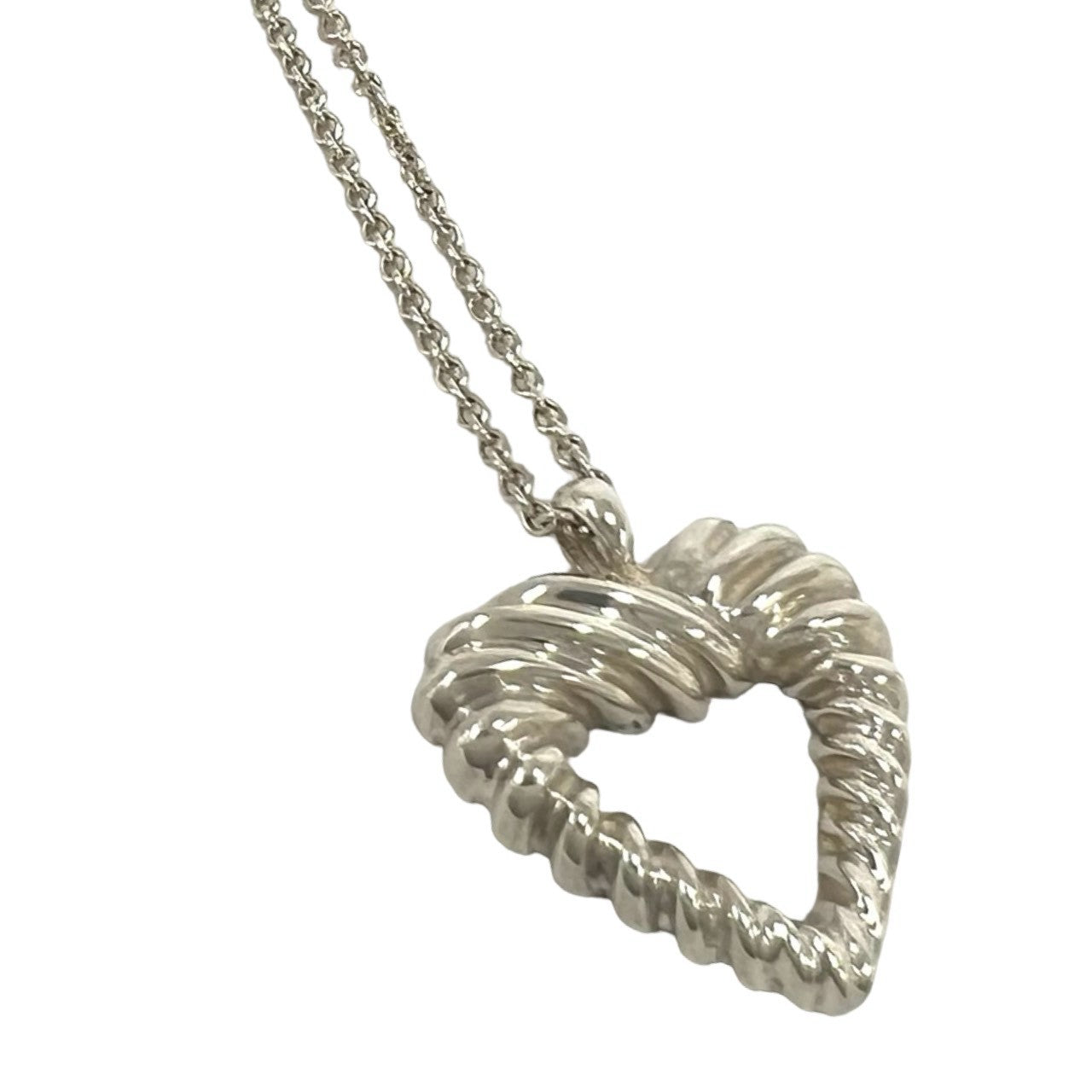 TIFFANY&Co. ティファニー (Vintage) ツイストハート ネックレス 4