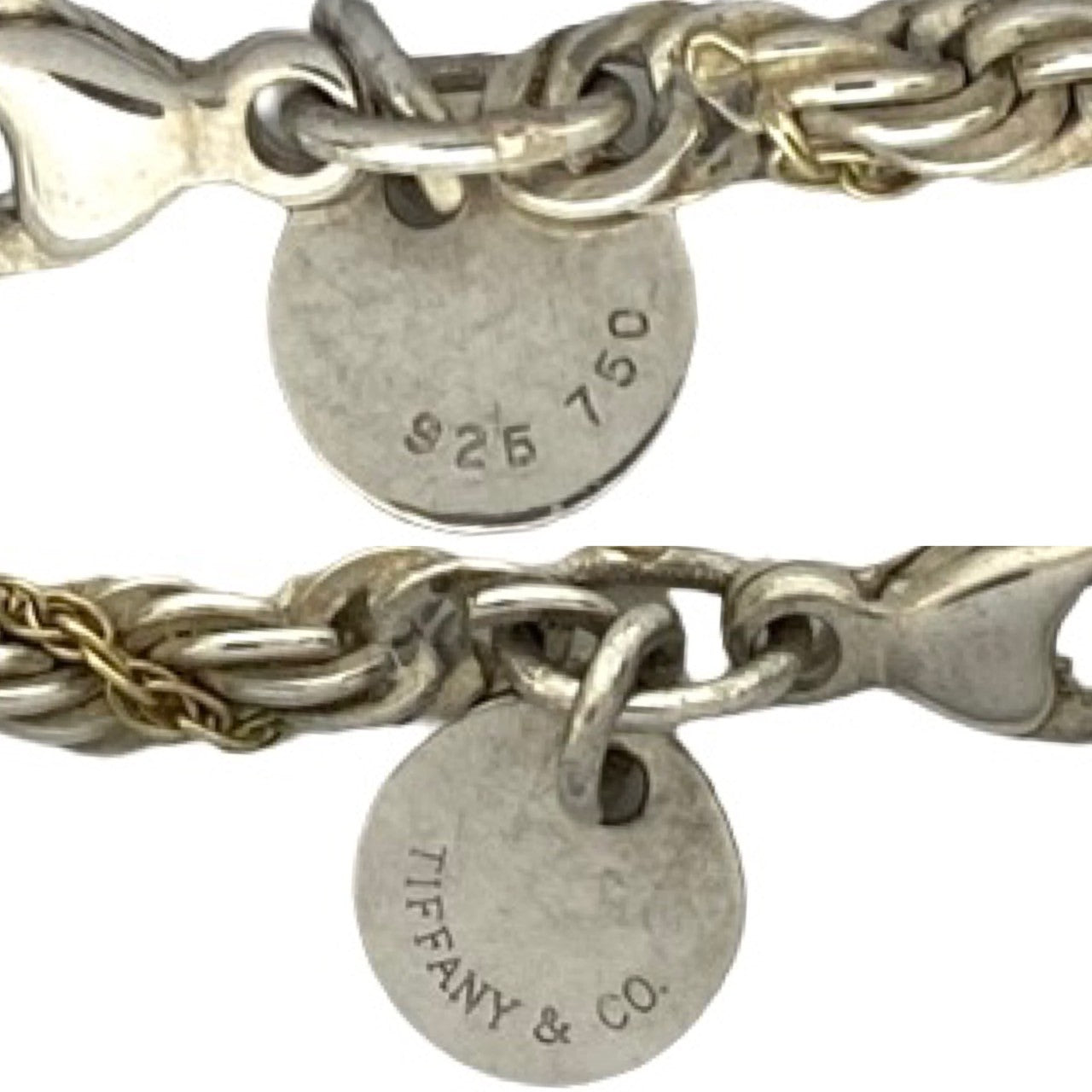 TIFFANY&Co. ティファニー ツイスト ロープ チェーン ネックレス 4
