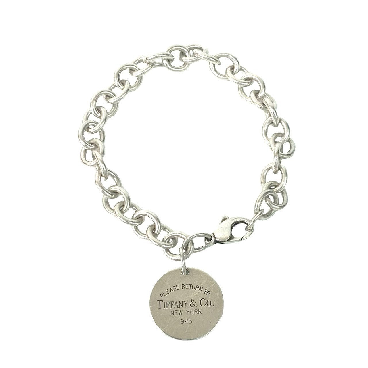 TIFFANY&Co. ティファニー リターントゥ ラウンドタグ ブレスレット 4