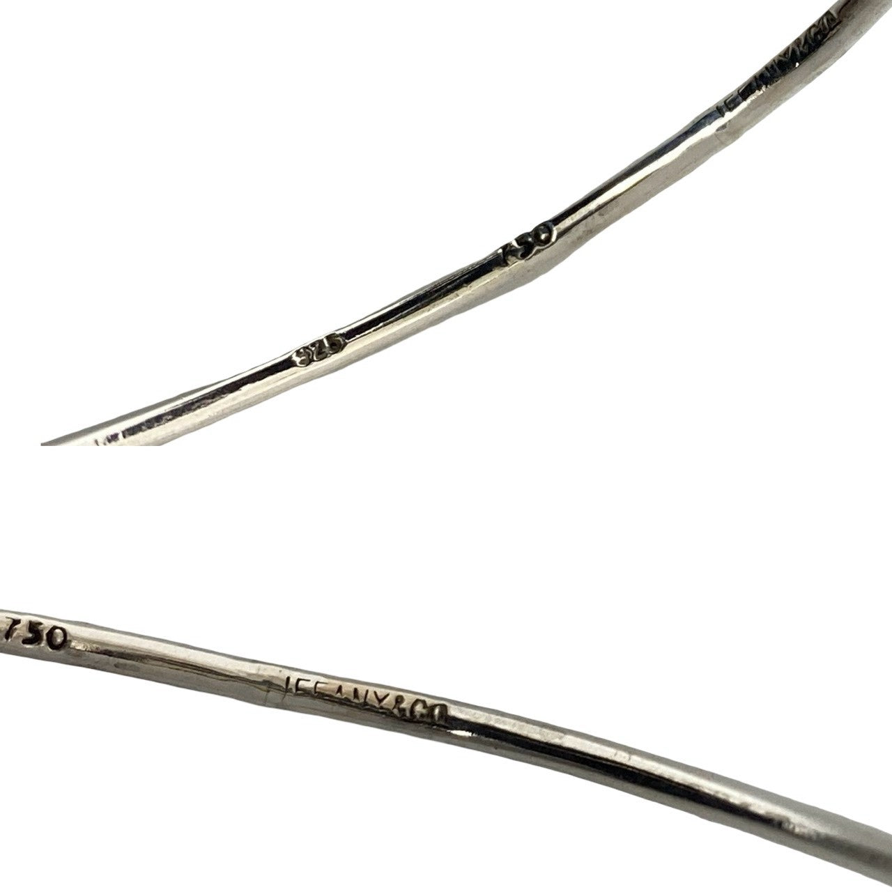 TIFFANY&Co. ティファニー (Vintage) フック&アイ バングル 925 K18 750YG 3