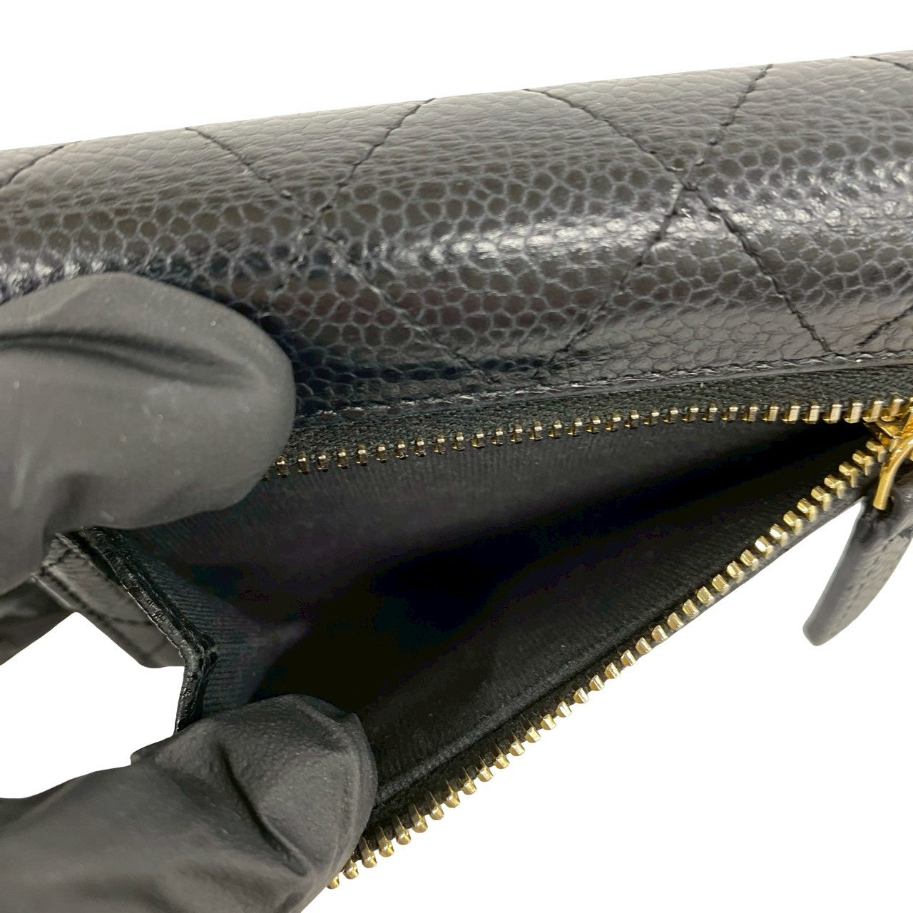 CHANEL シャネル 三つ折り財布 10