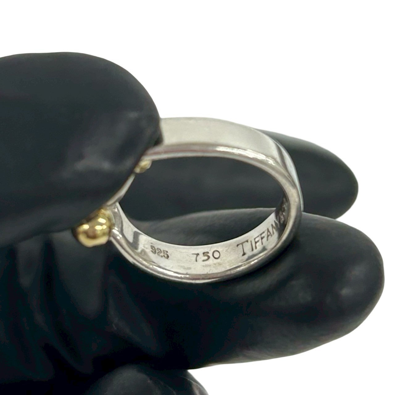 TIFFANY&Co. ティファニー (Vintage) フック&アイ リング 925 K18 750YG 指輪 3