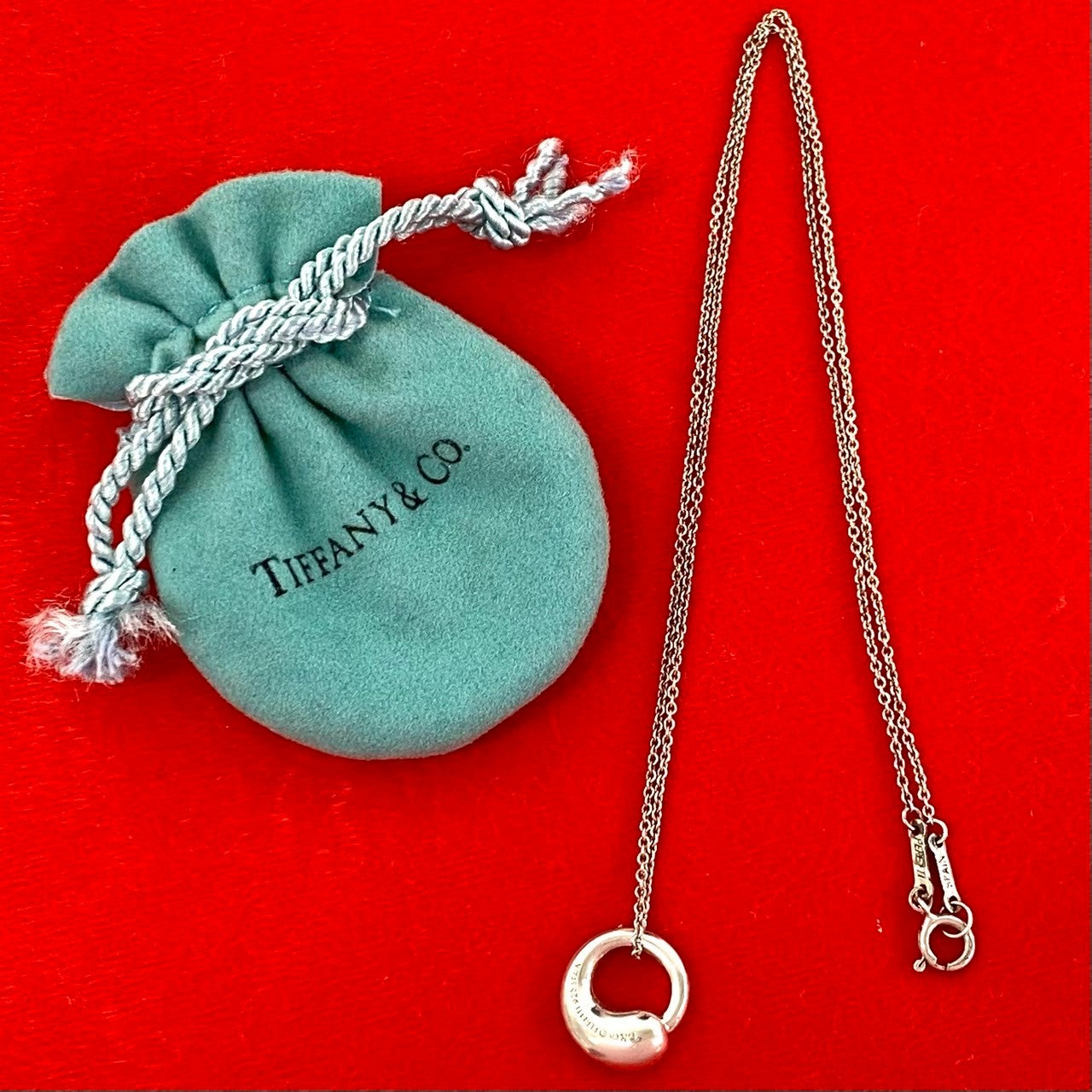 TIFFANY&Co. ティファニー エターナル サークル ネックレス