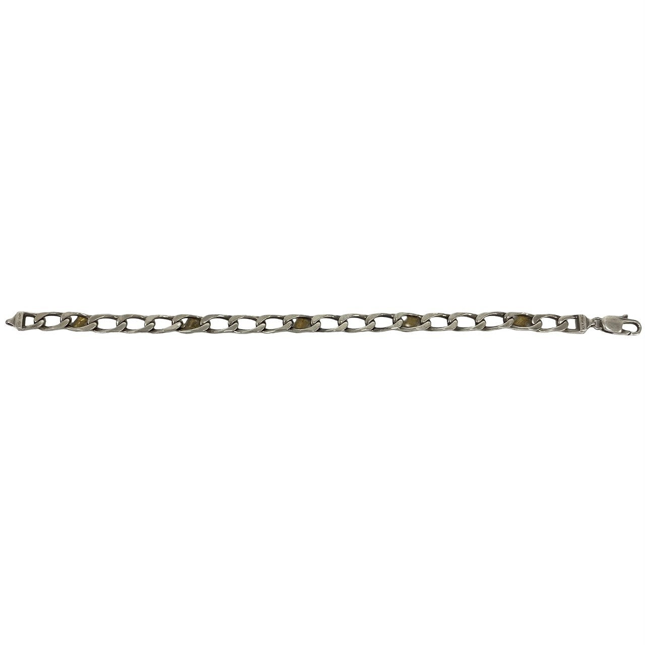 TIFFANY&Co. ティファニー (Vintage) フィガロ ブレスレット 925 K18 750YG 5