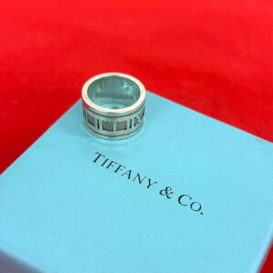 TIFFANY&Co. ティファニー (Vintage) ワイド アトラス リング・指輪