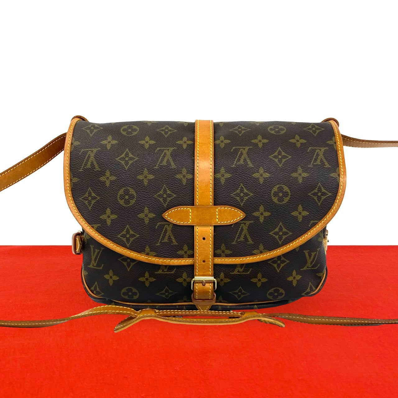 LOUIS VUITTON ルイヴィトン (Vintage) ソミュール 30 ショルダーバッグ
