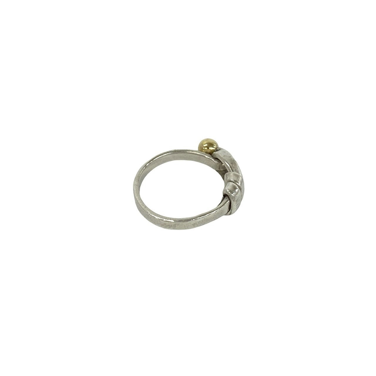 TIFFANY&Co. ティファニー (Vintage) フック&アイ リング 925 K18 750YG 指輪 5