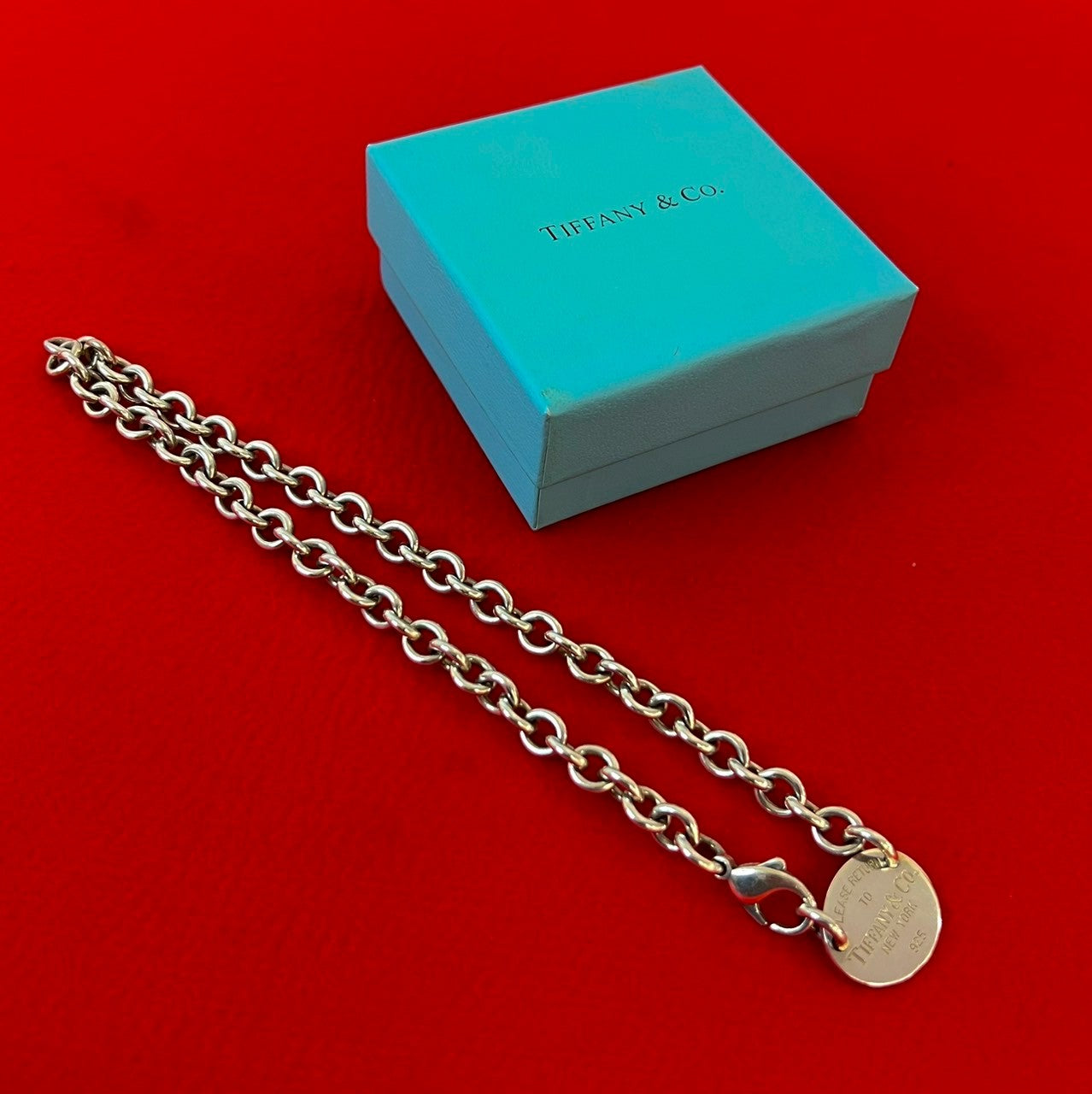 TIFFANY&Co. ティファニー リターントゥ オーバルタグ ネックレス