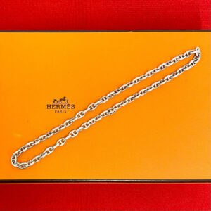 HERMES エルメス (Vintage) シェーヌダンクル TPM ネックレス 60s シルバー800