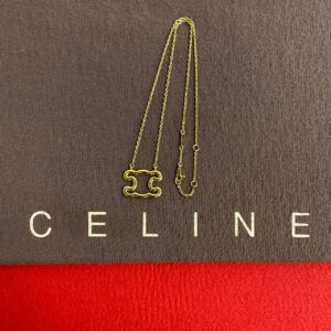 CELINE トリオンフ フレーム ネックレス