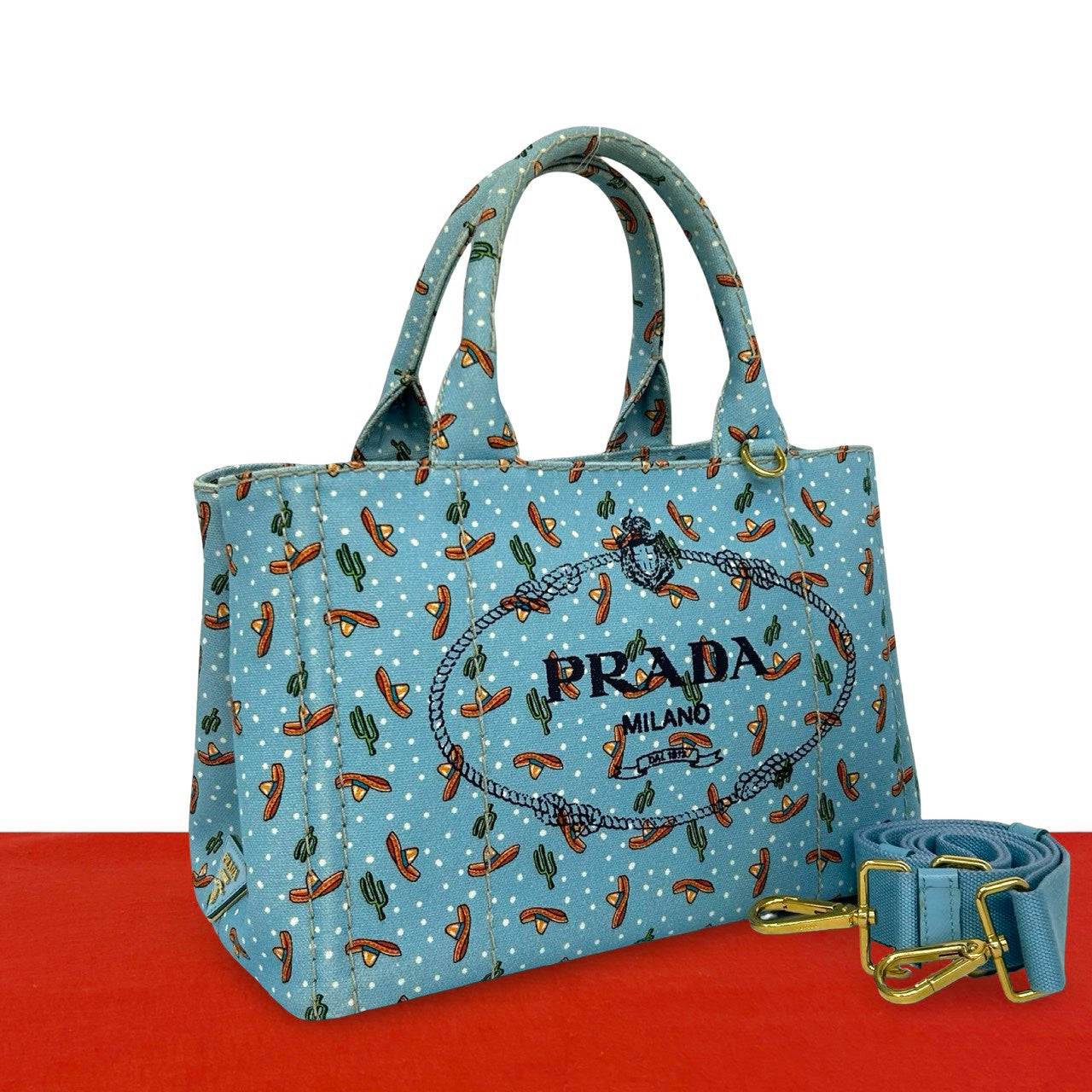 PRADA プラダ カナパ ショルダーバッグ