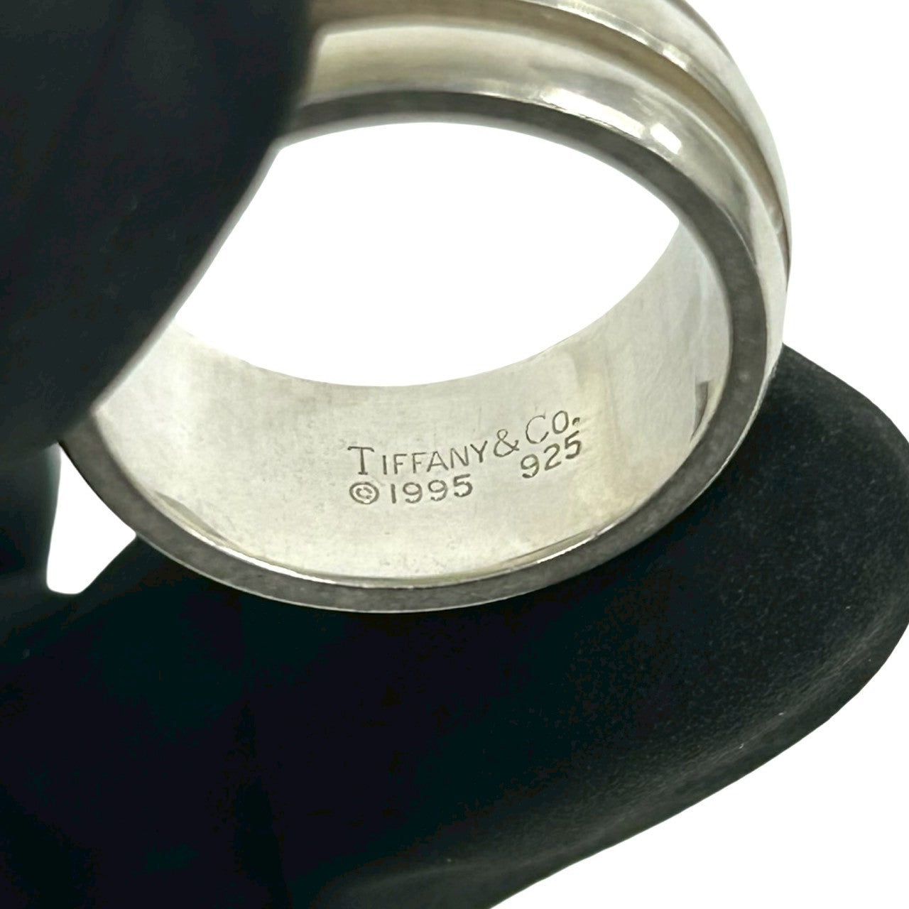 TIFFANY&Co. ティファニー (Vintage) グルーブド ダブルライン リング 指輪 3