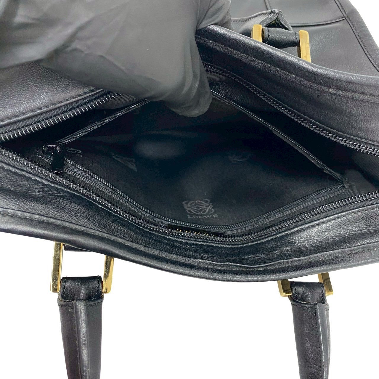LOEWE ロエベ (Vintage) アマソナ 28 ハンドバッグ 10