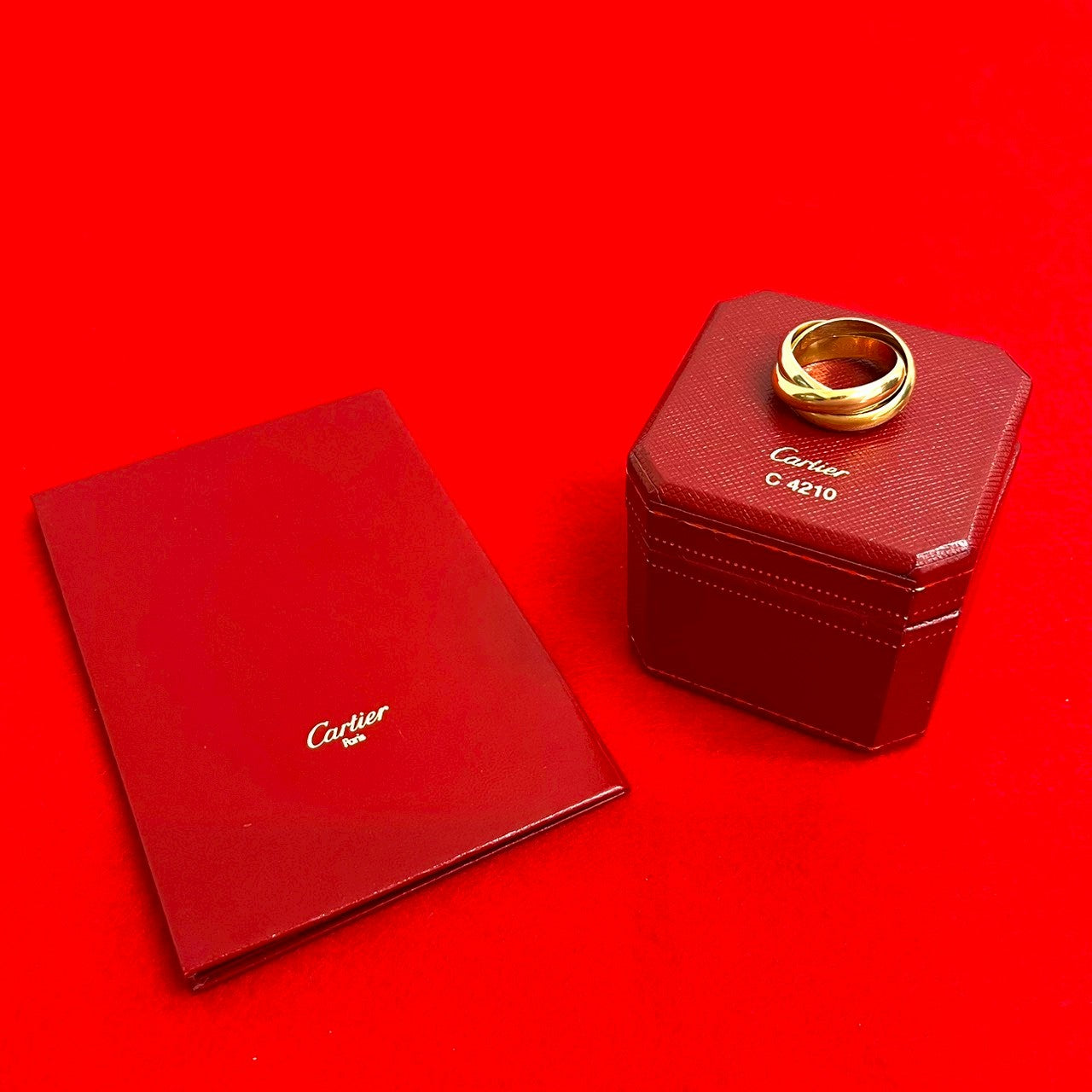 CARTIER カルティエ トリニティリング 指輪
