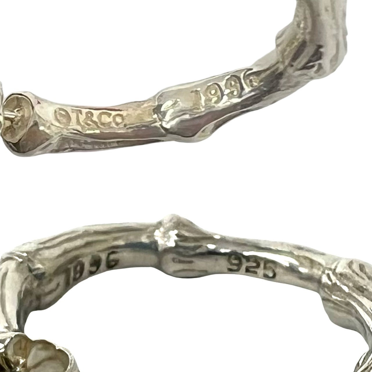TIFFANY&Co. ティファニー (Vintage) バンブー フープ ピアス 3
