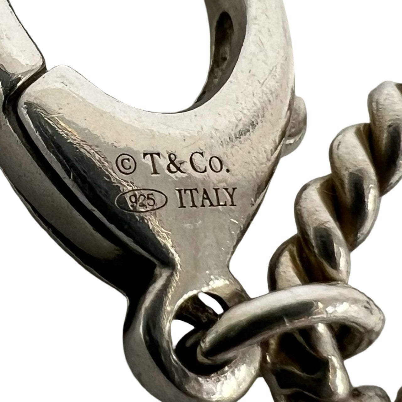 TIFFANY&Co. ティファニー (Vintage) オーバルリンク ツイスト ブレスレット 3