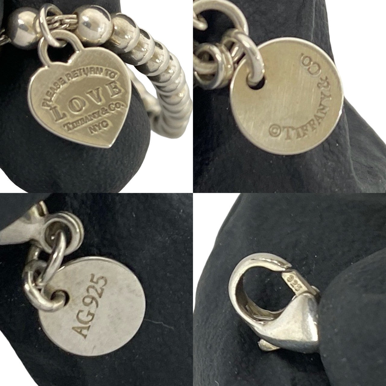 TIFFANY&Co. ティファニー (Vintage) リターントゥ ティファニー ビーズ ブレスレット 3