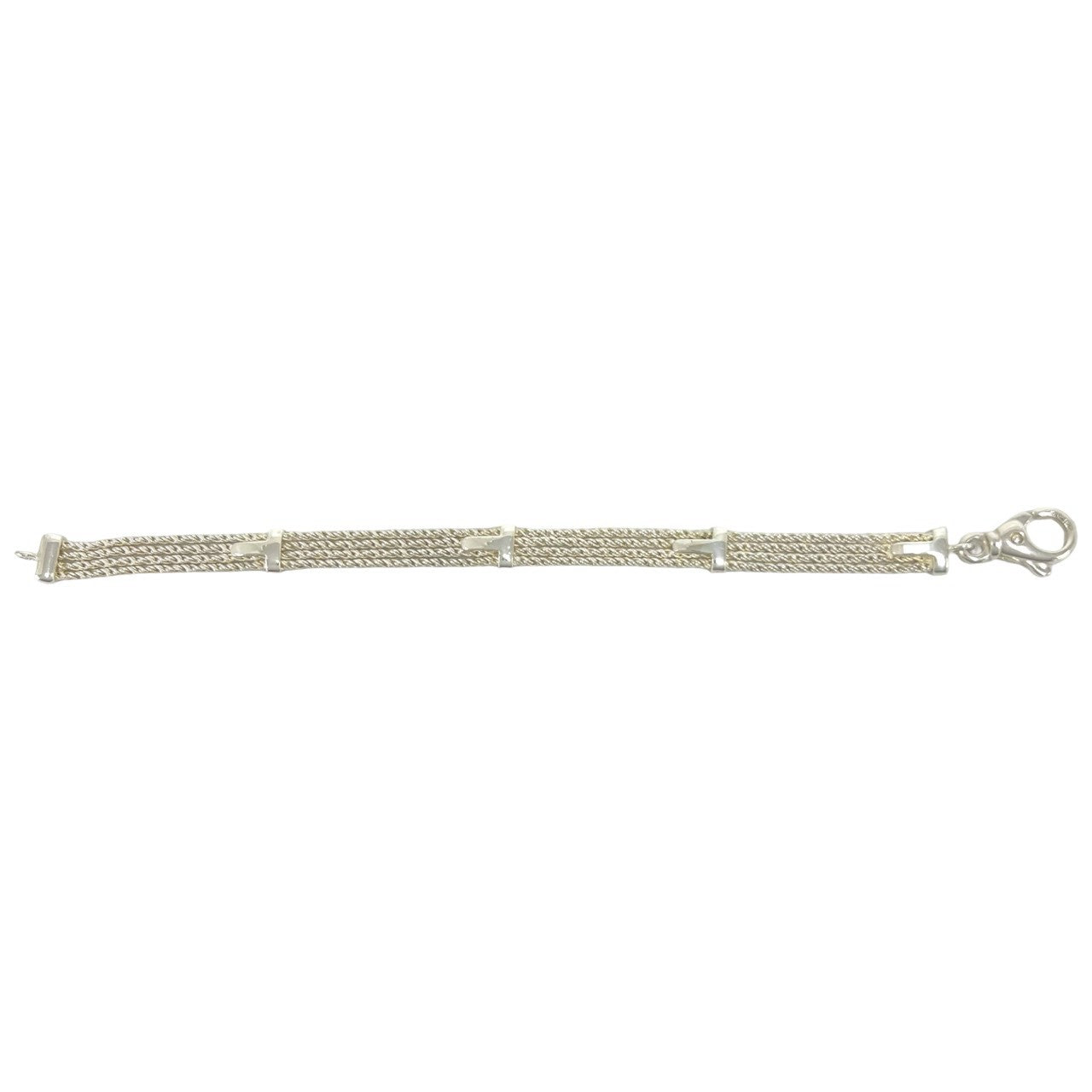 TIFFANY&Co. ティファニー (Vintage) Tロープ チェーン ブレスレット 4