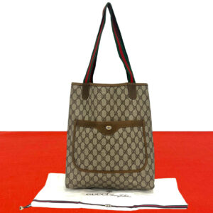 GUCCI グッチ (Vintage) GG 柄 ロゴ トートバッグ
