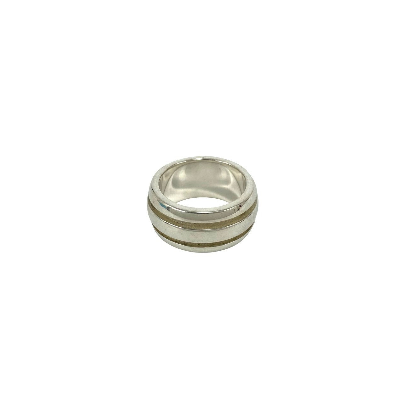 TIFFANY&Co. ティファニー (Vintage) グルーブド ダブルライン リング 指輪 5