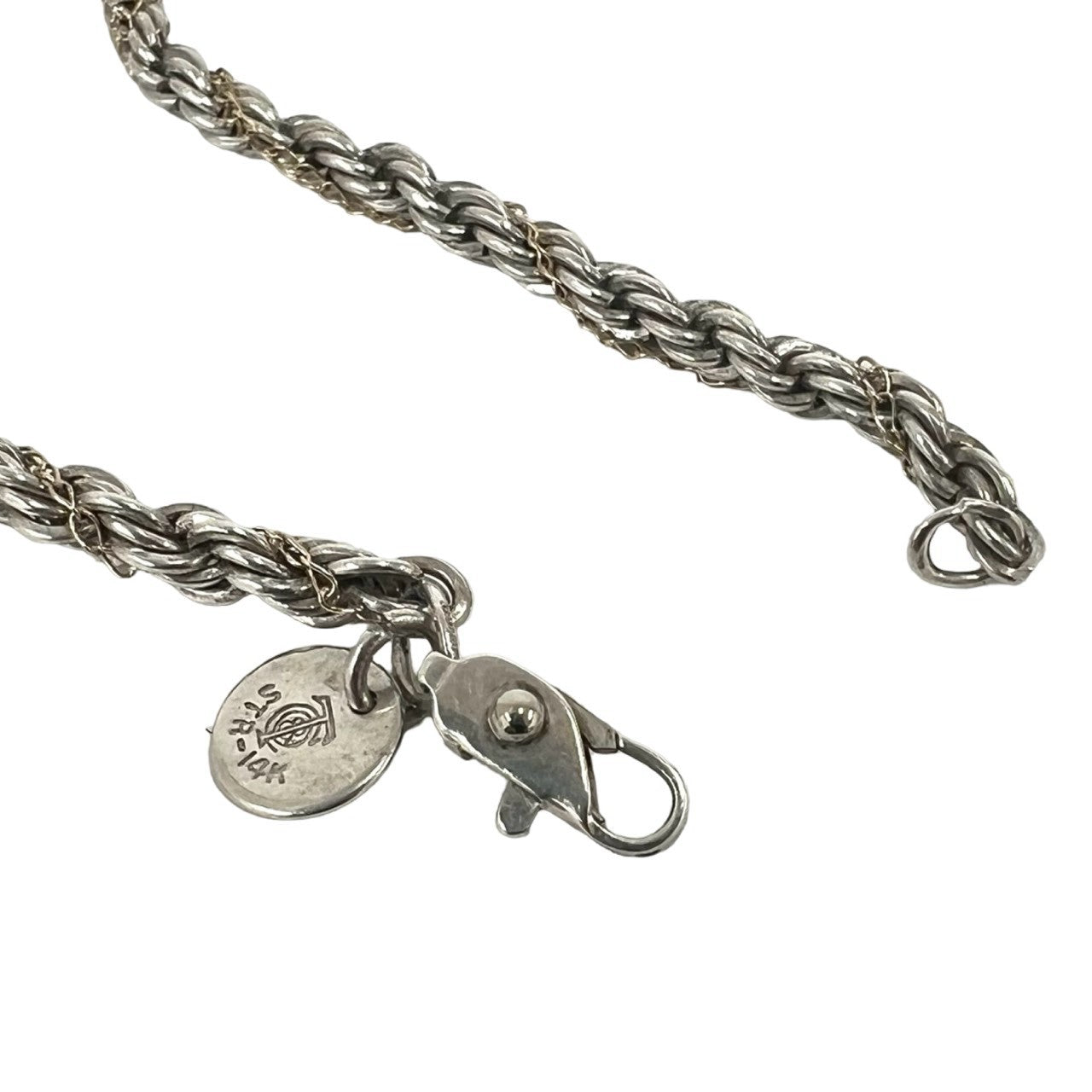 TIFFANY&Co. ティファニー (Vintage) ツイストロープ ネックレス K14 585YG 5