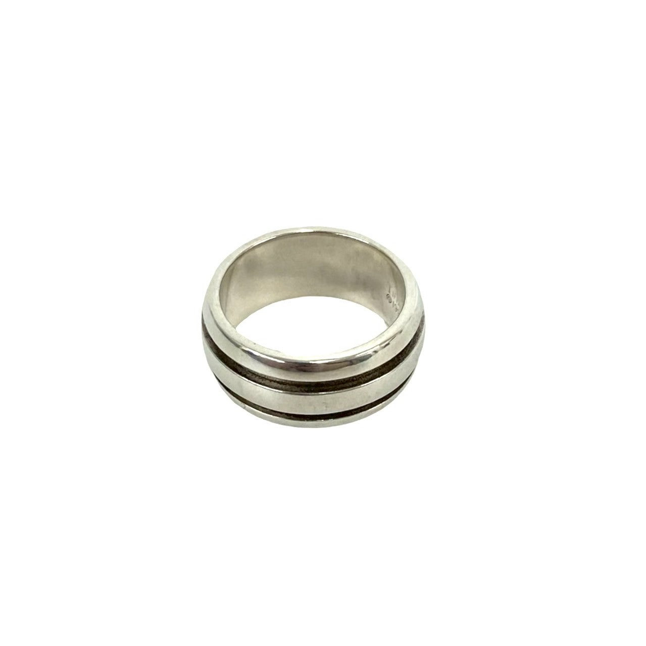 TIFFANY&Co. ティファニー (Vintage) グルーブド ダブルライン リング 指輪 5