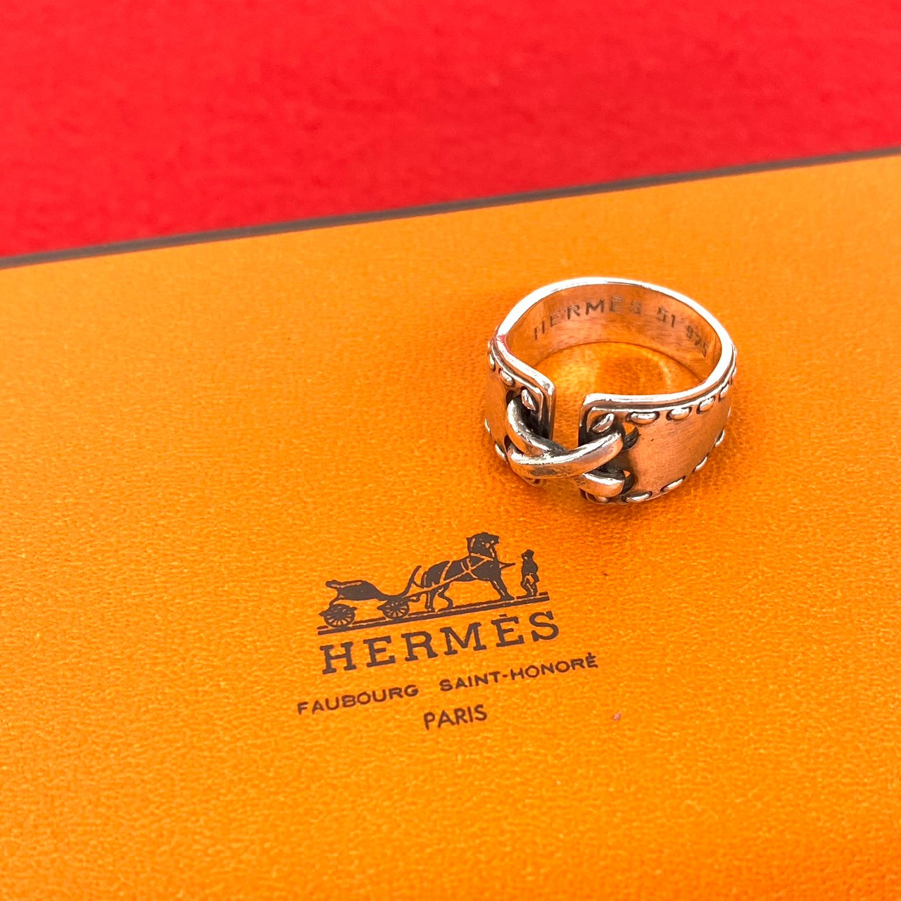 HERMES エルメス (Vintage) メキシコ リング 指輪