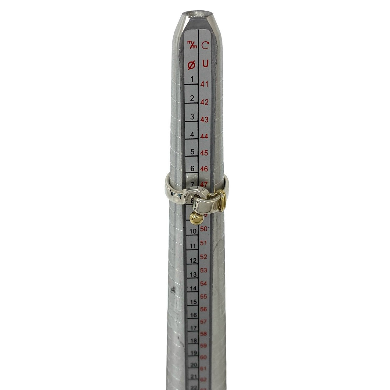 TIFFANY&Co. ティファニー (Vintage) フック&アイ ラブノット リング 指輪 8号 925 K18 750YG 7