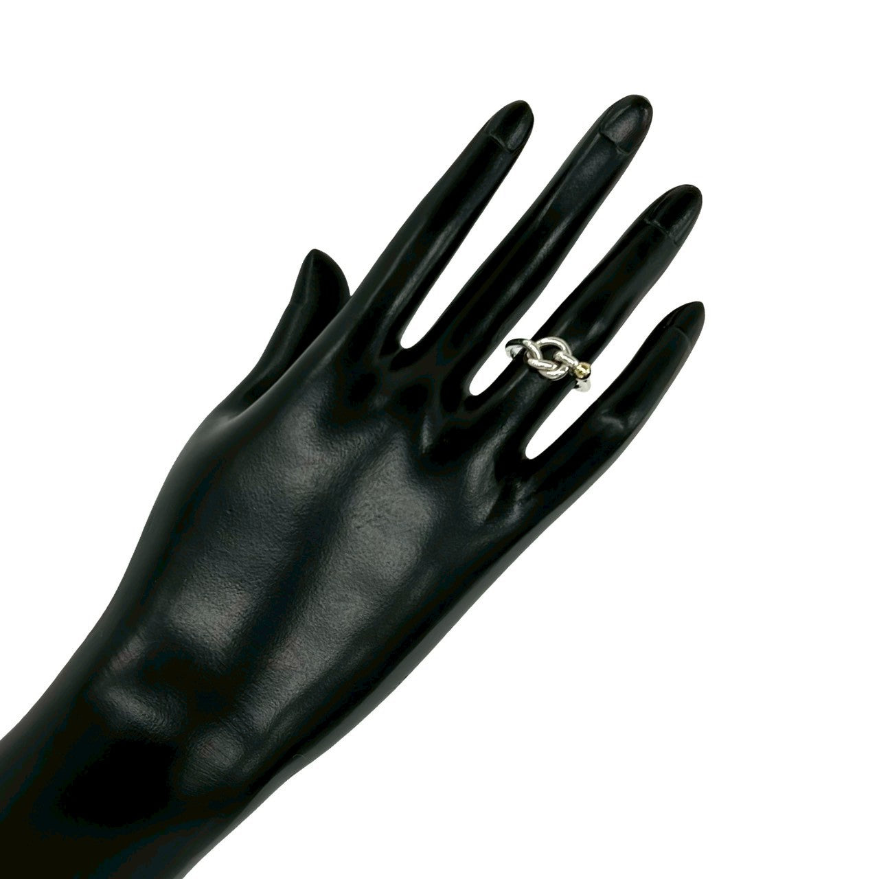 TIFFANY&Co. ティファニー ラブノット 925 K18 750YG リング 指輪 2